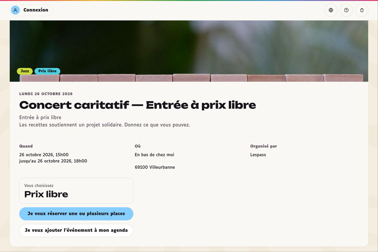 Billetterie