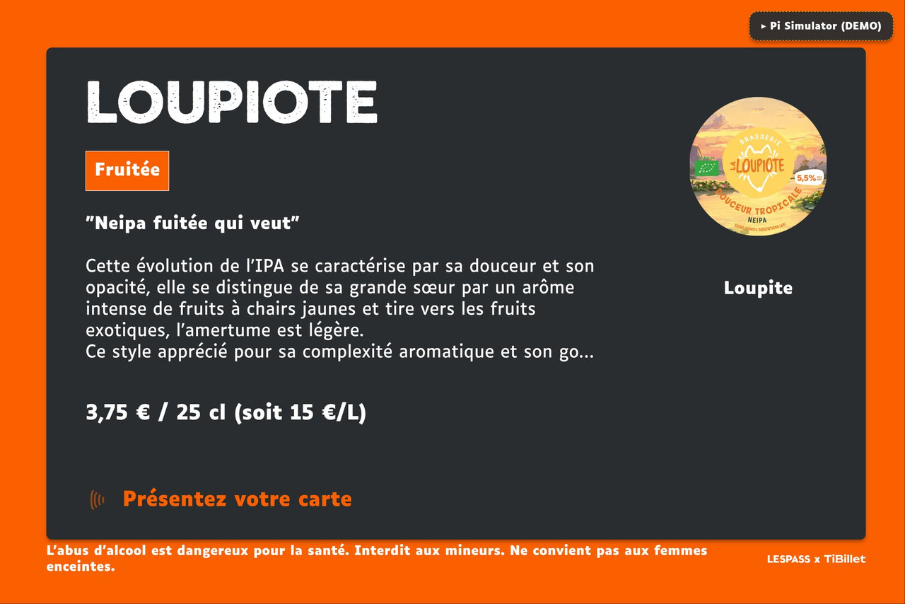 Une tireuse à bière en libre-service